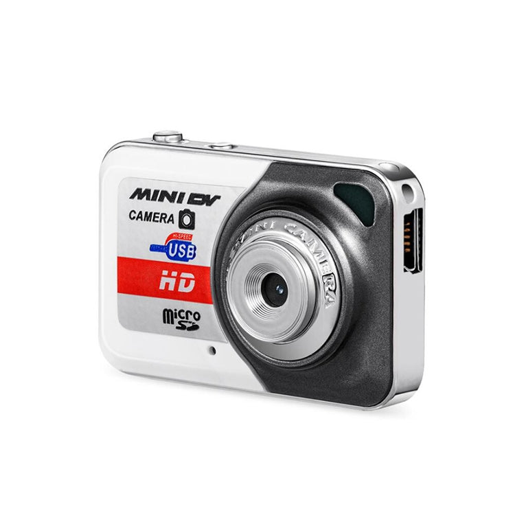 X6 Videocámara portátil Ultra Mini HD para niños con cámara digital DV con llavero, compatible con tarjeta TF