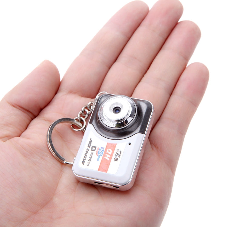 X6 Videocámara portátil Ultra Mini HD para niños con cámara digital DV con llavero, compatible con tarjeta TF