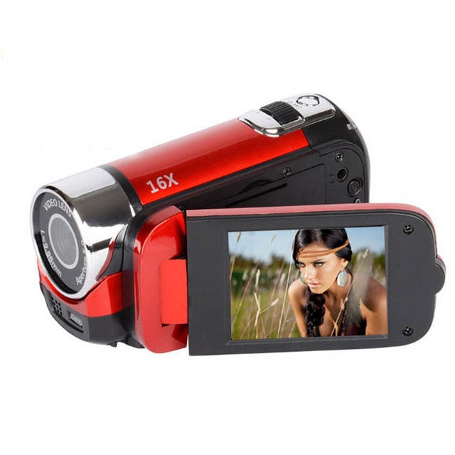 Cámara DV de viaje en casa con zoom digital 16X HD de 16 millones de píxeles, US Plug