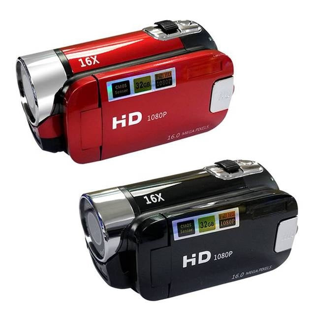Cámara DV de viaje en casa con zoom digital 16X HD de 16 millones de píxeles, US Plug