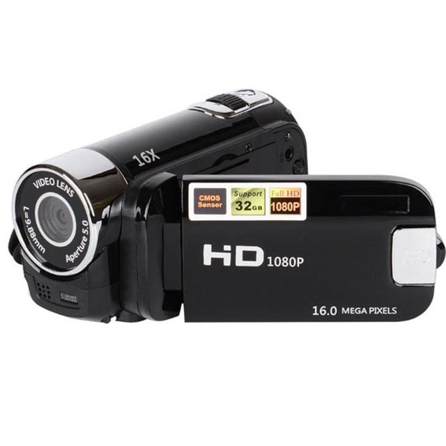 Cámara DV de viaje en casa con zoom digital 16X HD de 16 millones de píxeles, US Plug