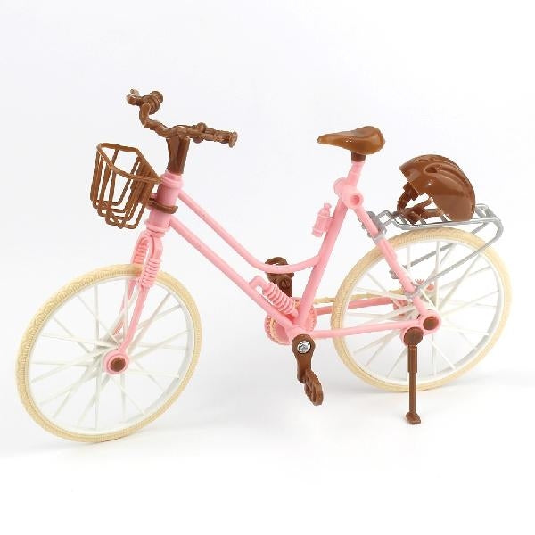 Casa de muñecas de 3 piezas, hermosas y elegantes bicicletas de juguete desmontables para niños, 3 PCS Bicycles