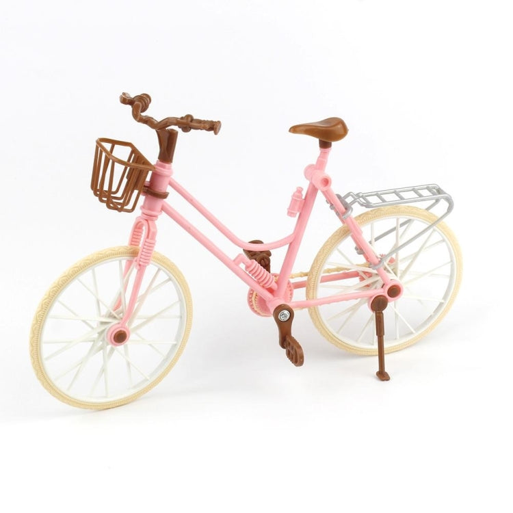 Casa de muñecas de 3 piezas, hermosas y elegantes bicicletas de juguete desmontables para niños, 3 PCS Bicycles