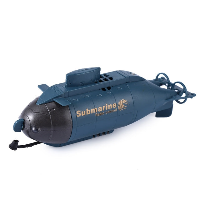Mini submarino remoto recargable de 6 canales