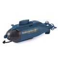 Mini submarino remoto recargable de 6 canales