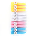 Instrumento de acompañamiento para niños Kazoo de plástico de 10 piezas, entrega de color al azar, 10PCS Kazoo