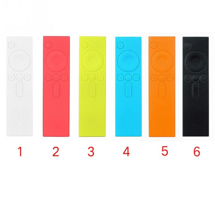 6 PCS Funda protectora de silicona suave TPU Funda de goma remota para Xiaomi Control remoto I Mi TV Box