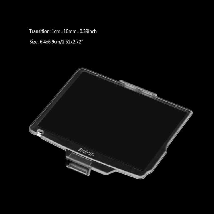 Protector de pantalla de cubierta de Monitor LCD duro BM10 para accesorios de cámara Nikon D90
