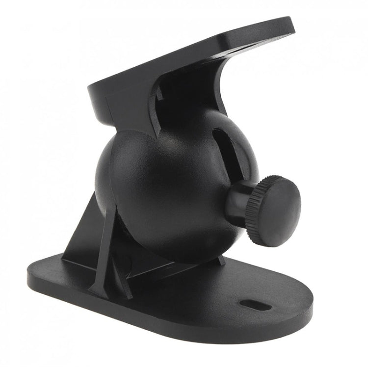 Par de soportes de montaje en pared para altavoz de sonido envolvente negro Soporte de pared para TV de diseño giratorio de 45 grados 8 x 4,5 x 5,8 cm