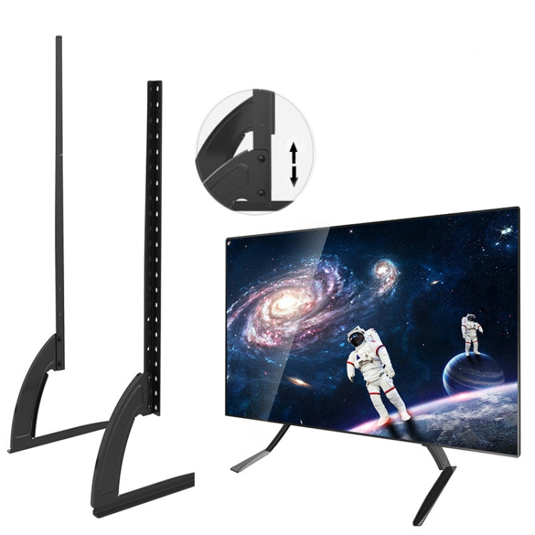 Base de soporte universal ajustable de altura de montaje de 35-72 pulgadas Soporte de TV de escritorio para TV LCD Pantalla plana