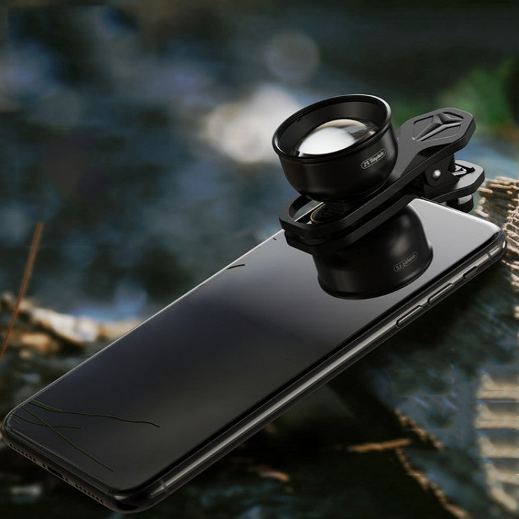 APEXEL APL-HB2X 2X Teleobjetivo Extendido Profesional HD Externo Teléfono Móvil Lente Universal, 2X Telephoto