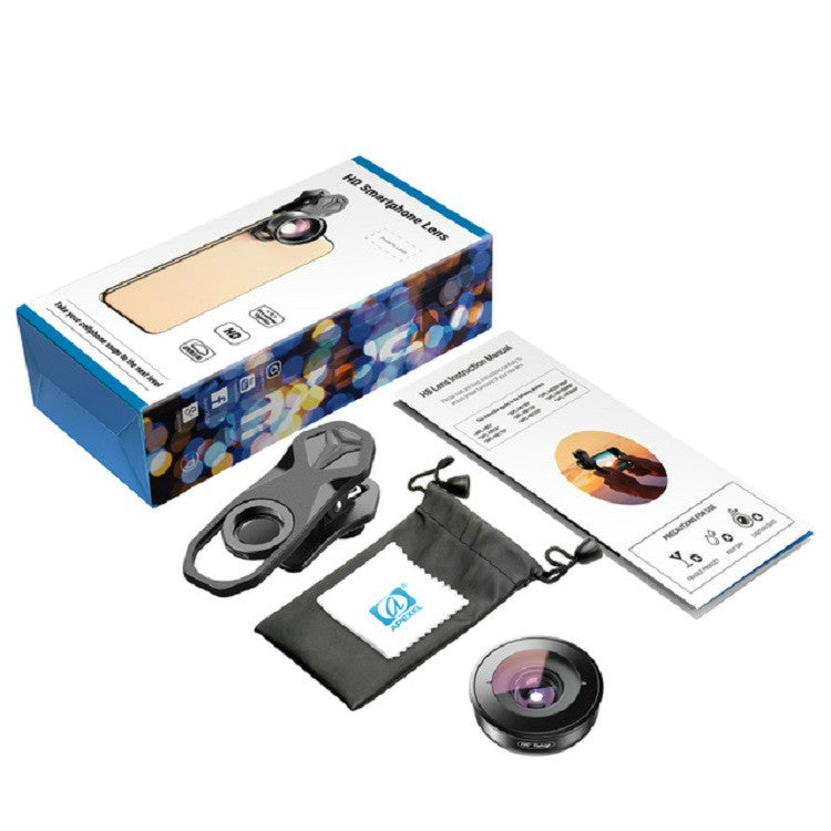 APEXEL APL-HB2X 2X Teleobjetivo Extendido Profesional HD Externo Teléfono Móvil Lente Universal, 2X Telephoto