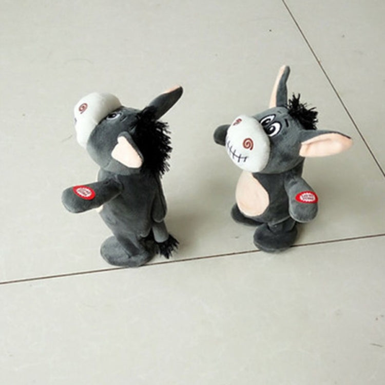 Juguete interactivo electrónico para mascotas, burro pequeño parlante inteligente, regalo de cumpleaños para niños, Small Donkey