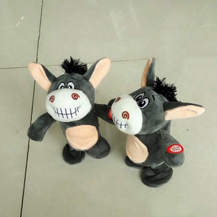 Juguete interactivo electrónico para mascotas, burro pequeño parlante inteligente, regalo de cumpleaños para niños, Small Donkey
