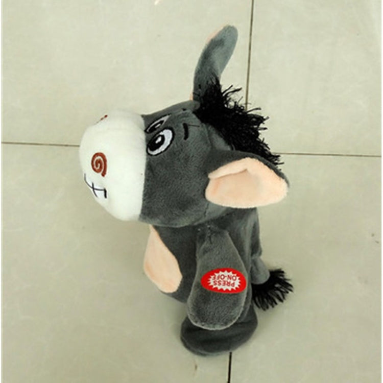 Juguete interactivo electrónico para mascotas, burro pequeño parlante inteligente, regalo de cumpleaños para niños, Small Donkey
