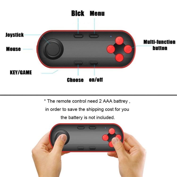 Controlador de Gamepad inalámbrico Bluetooth inteligente gafas de realidad Virtual 3D VR mandos a distancia compatibles con Android/IOS