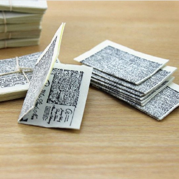 Casa de muñecas Simulación en miniatura Un paquete de periódico Juguete para niños, One Bundle of Newspaper