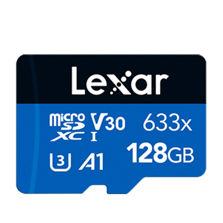 Lexar 633x 128GB Grabadora de conducción de alta velocidad Tarjeta TF dedicada Tarjeta de memoria para teléfono móvil, 128GB