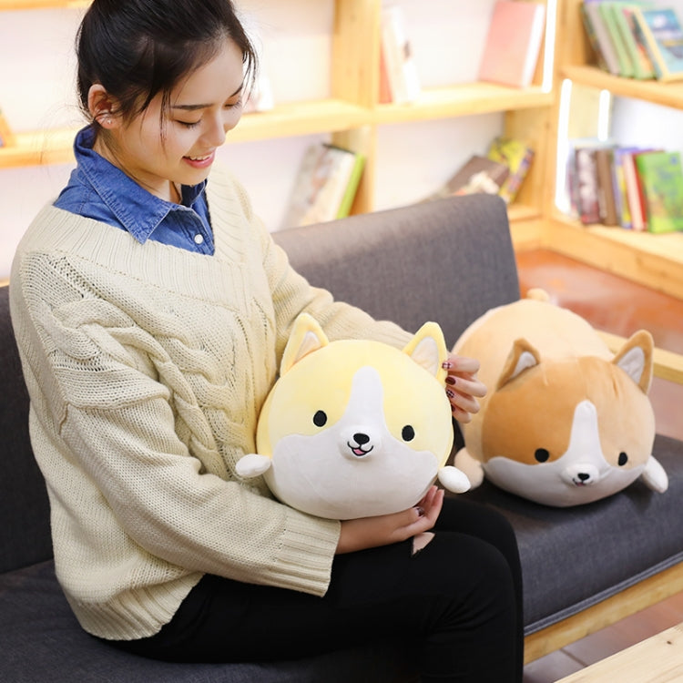 Juguete de peluche de perro Corgi de 30-60cm, bonito regalo de Navidad para niños, almohada de viñetas de animales suaves, regalo de San Valentín, 35CM, 50CM, 60CM