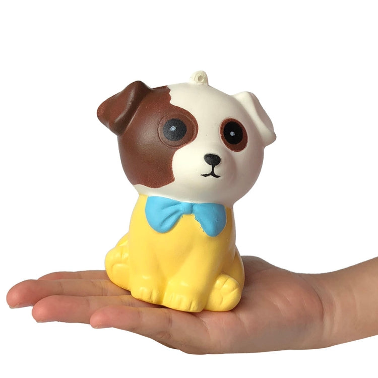 Squishy Slow Rising Squeeze Kid Toy Juguetes para aliviar el estrés para niños Regalo de Navidad, Cute little dog(White), Cute little dog(Yellow)