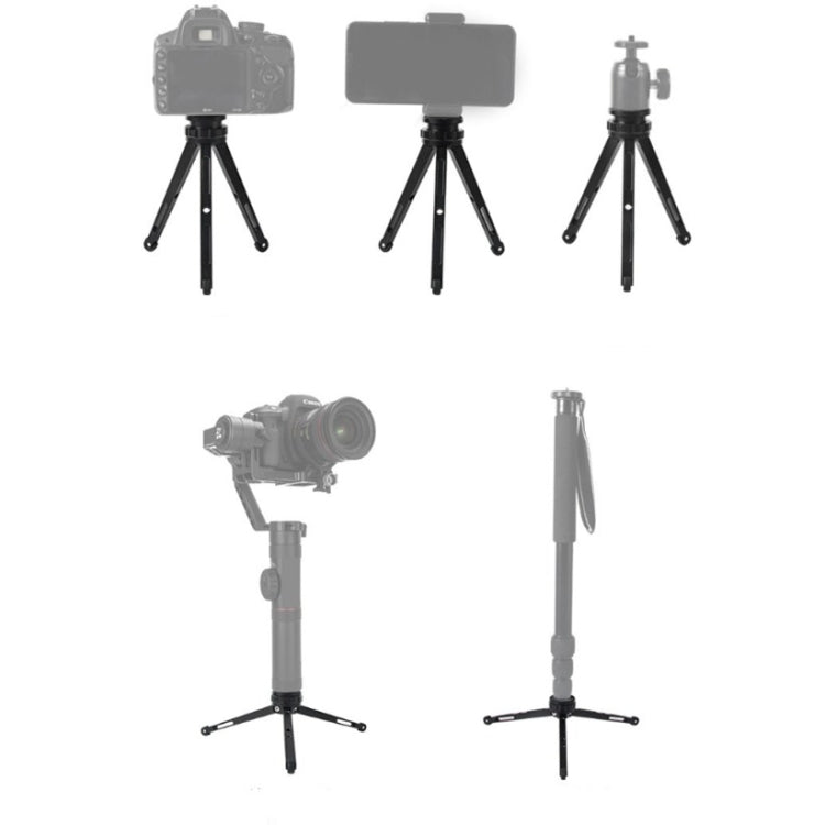 BEXIN Pocket Mini Metal Desktop Tripod Mount Trípode de transmisión en vivo, BEXIN Pocket