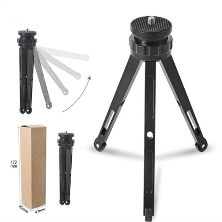 BEXIN Pocket Mini Metal Desktop Tripod Mount Trípode de transmisión en vivo, BEXIN Pocket