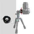 Soporte de Clip panorámico BENXIN QJ07, trípode giratorio de 360 grados Pan/tilt, cámara SLR, placa de montaje rápido, soporte de Clip panorámico
