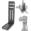 BXIN L130C Universal en forma de L Vertical Clapper SLR trípode hidráulico Pan/tilt placa de liberación rápida adecuada para estabilizador de sombra, BEXIN L130C