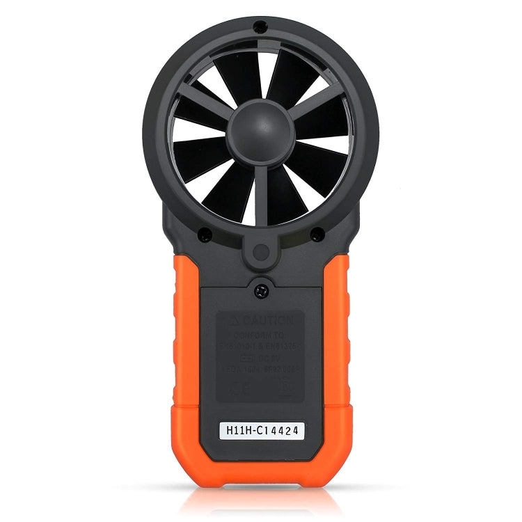 PEAKMETER Instrumento de medición del volumen del aire de la velocidad del viento con pantalla digital de alta precisión, MS6252A Wind Speed, Air Volume, MS6252B Temperature, Humidity, USB