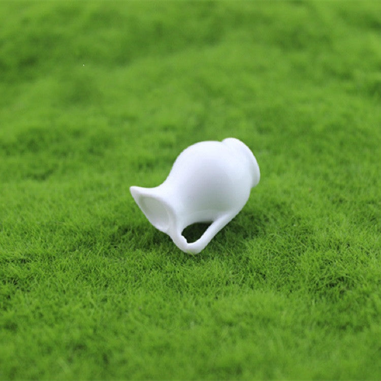 Mini accesorios para casa de muñecas, 3 uds., jarrón de cerámica, Ceramic Vase