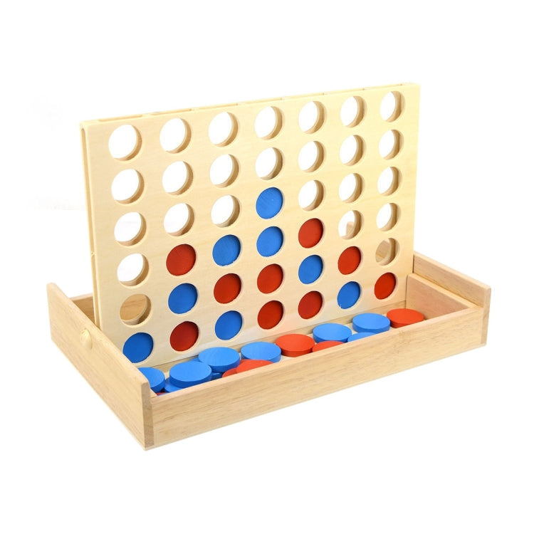 Tablero de enlace vertical de juguetes educativos para niños internacionales de madera Damas, Vertical Link Board Checkersers