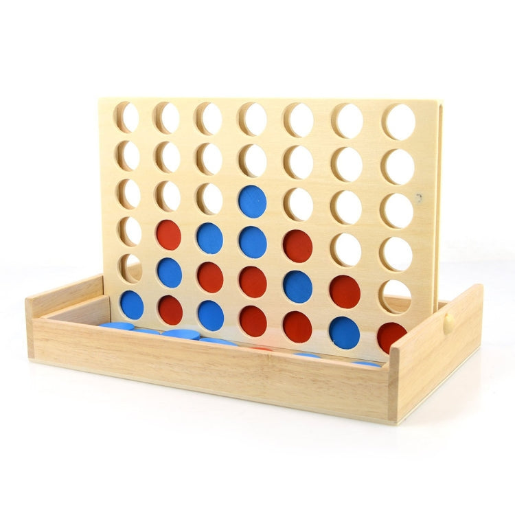 Tablero de enlace vertical de juguetes educativos para niños internacionales de madera Damas, Vertical Link Board Checkersers