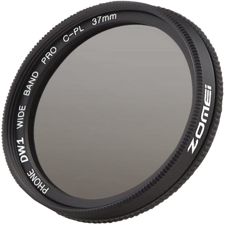 ZOMEI Filtro de cámara 37MM CPL polarizador teléfono móvil lente externa, 37MM