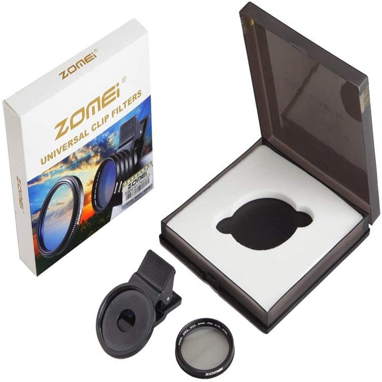 ZOMEI Filtro de cámara 37MM CPL polarizador teléfono móvil lente externa, 37MM