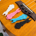 50 Uds. Arrancador de cuerdas de guitarra acústica, herramienta de cambio de guitarra de cono de cuerda sólida