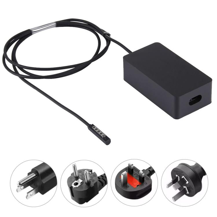 1536 48W 12V 3.6A Fuente de alimentación del adaptador de CA original para Microsoft Surface Pro 2 / 1, enchufe de EE. UU.