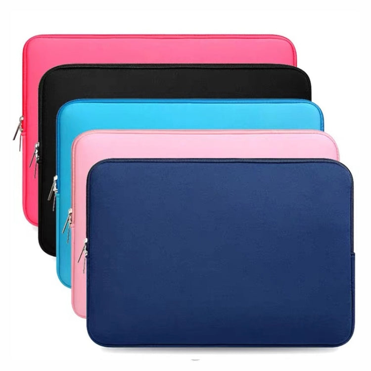 Bolsa con funda de color sólido para computadora portátil de 15,6 pulgadas