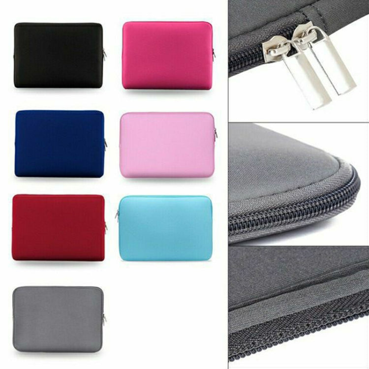 Bolsa con funda de color sólido para computadora portátil de 15,6 pulgadas