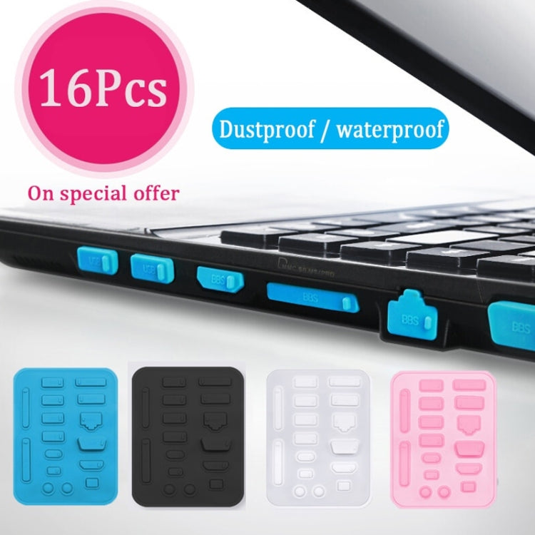 Tapón antipolvo de silicona universal para computadora portátil