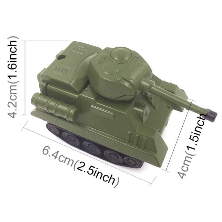 777-006 Bolígrafo inductivo Creative Fangle que escribe siguiendo el tanque, entrega de estilo aleatorio, Tank