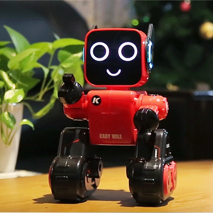 JJR/C R4 Cady Wile 2.4GHz Control remoto inteligente Robo-advisor Robots de administración de dinero Juguete con luz LED de colores, Distancia de control remoto: 15 m, Rango de edad: 8 años en adelante, R4
