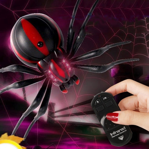 Tricky Funny Toy Control remoto infrarrojo Scary Creepy Spider, Tamaño: 16 * 10 cm, Spider1