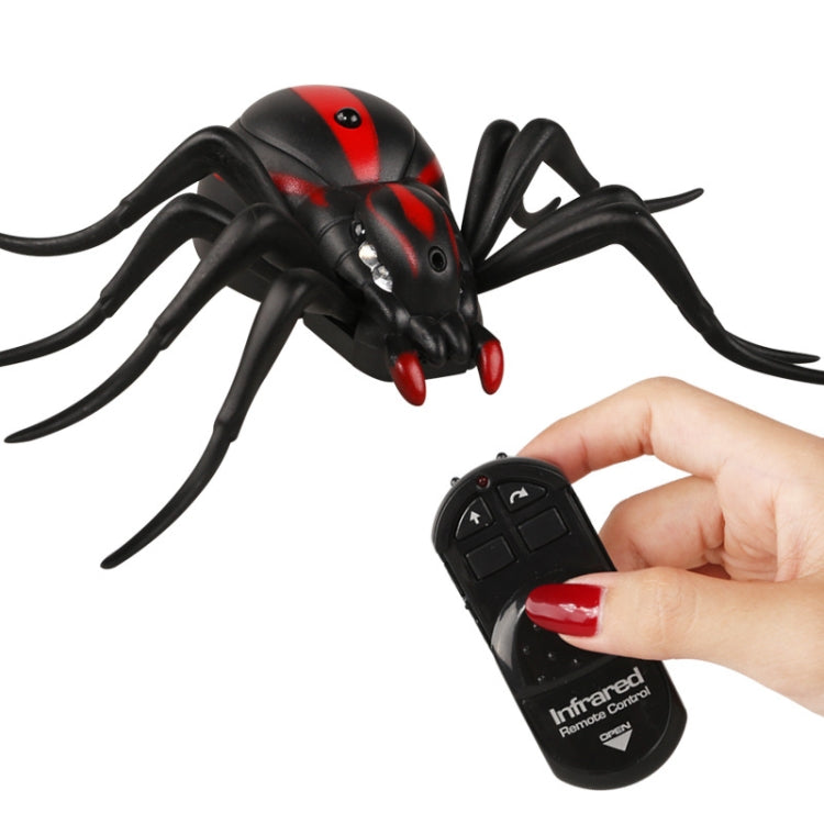 Tricky Funny Toy Control remoto infrarrojo Scary Creepy Spider, Tamaño: 16 * 10 cm, Spider1