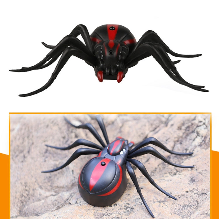 Tricky Funny Toy Control remoto infrarrojo Scary Creepy Spider, Tamaño: 16 * 10 cm, Spider1