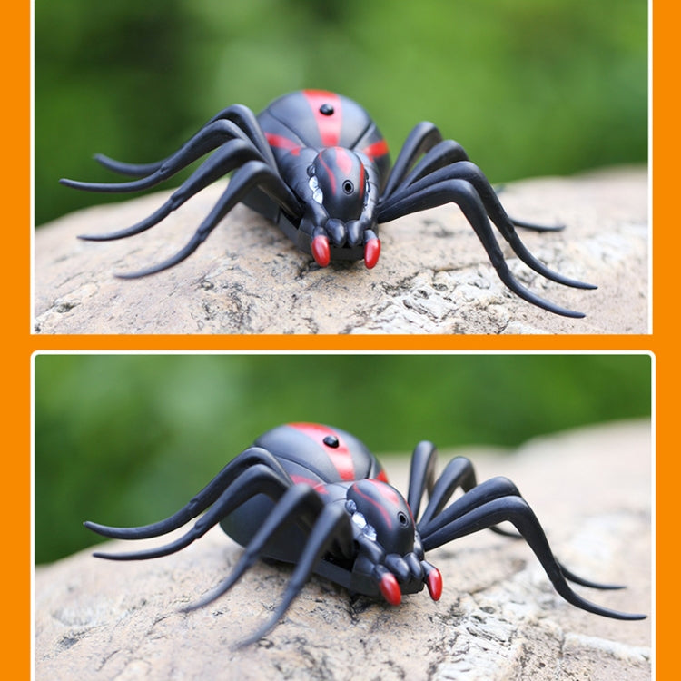 Tricky Funny Toy Control remoto infrarrojo Scary Creepy Spider, Tamaño: 16 * 10 cm, Spider1