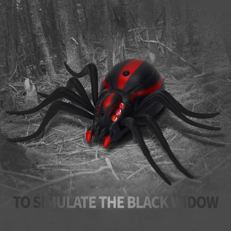 Tricky Funny Toy Control remoto infrarrojo Scary Creepy Spider, Tamaño: 16 * 10 cm, Spider1