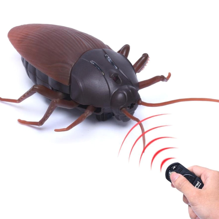 Tricky Funny Toy Infrarrojo Control remoto Scary Creepy Cucaracha, Tamaño: 7.5 * 14 cm, Cockroach