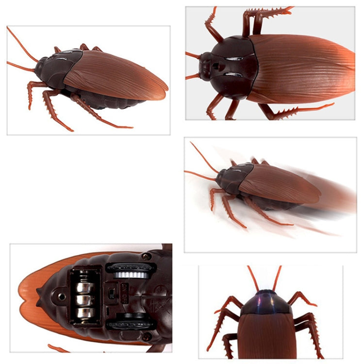 Tricky Funny Toy Infrarrojo Control remoto Scary Creepy Cucaracha, Tamaño: 7.5 * 14 cm, Cockroach