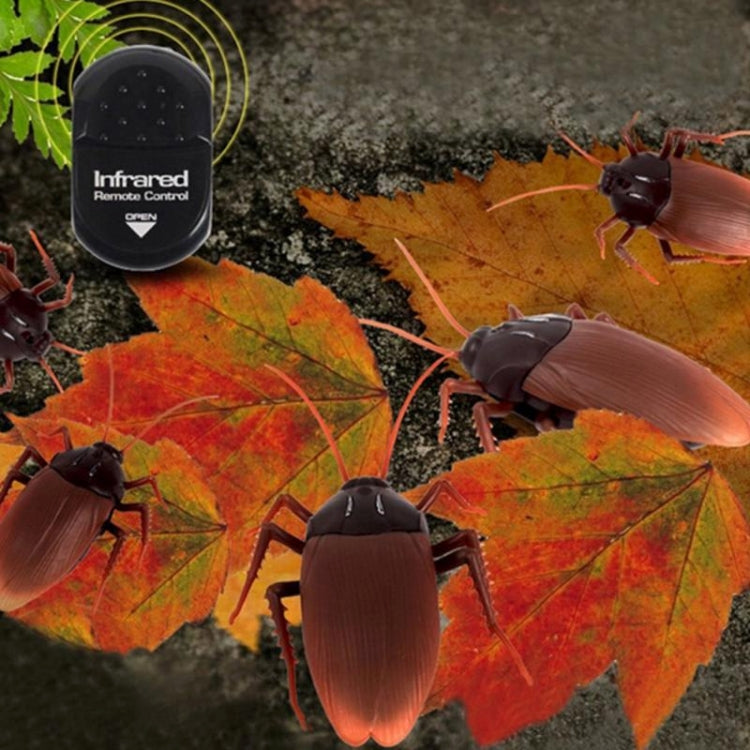 Tricky Funny Toy Infrarrojo Control remoto Scary Creepy Cucaracha, Tamaño: 7.5 * 14 cm, Cockroach