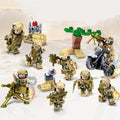 KAZI Wolf Fang Field Team Building Block Juguetes educativos, rango de edad: 6 años arriba, 82015